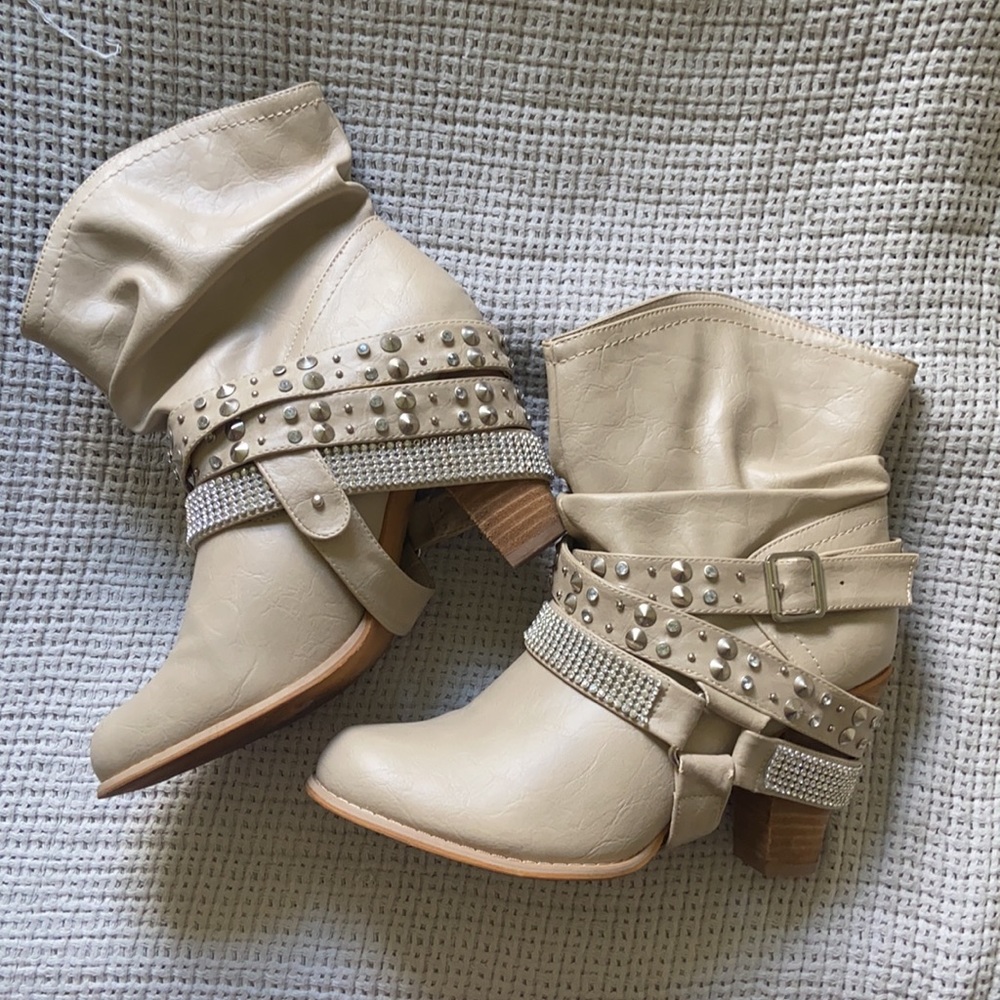 Rhinestone Boots